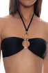 Luli Fama Inner Circle Drawstring Bandeau Top